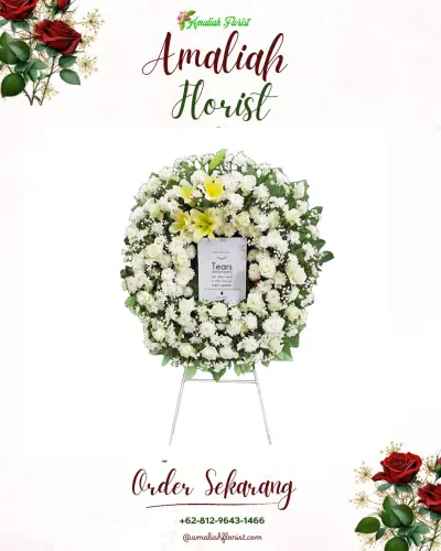 Krans Bunga Duka Cita di Semugih